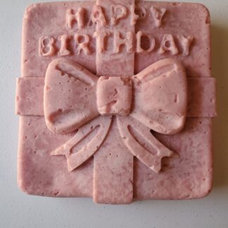 7 x 7 Square Happy Birthday Cake